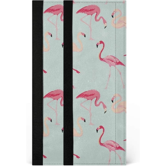 Coolnut Flamingo Refrigerator Door Handle Covers, Set of 2 Kitchen Appliance Handle Decoration Cover for Fridge Microwave Oven Dishwasher