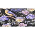 thumbnail image 1 of Coolnut Flowers Birds Bath Mat, Dry Quickly Non Slip Absorbent Bath Rug, Soft Living Room Bedroom Home Floor Mats, Bath Mats for Bathroom, Tub and Shower 20" x 39" Home Decor, 1 of 7