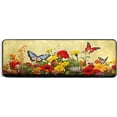 thumbnail image 1 of Coolnut Flowers Butterfly Non-Slip Runner Rug Area Rug Washable Rectangle Rug for Bedroom Living Room Bathroom Hallways 72x24 Inches#79 Home Decor, 1 of 7