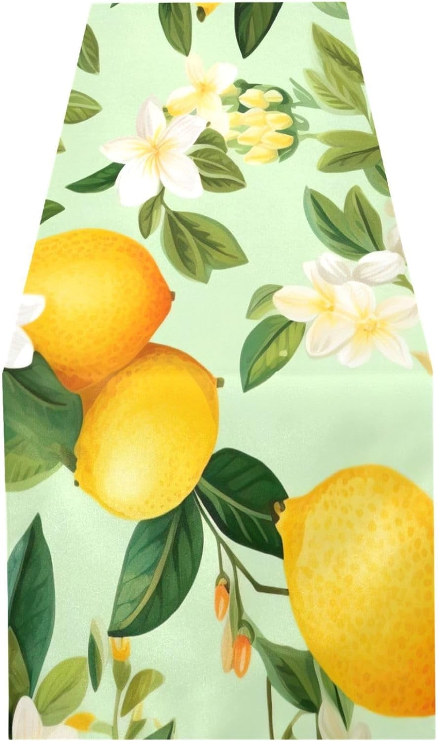 Coolnut Fresh Lemon Table Runner 18x72in,Coffee Table Runners, Dresser
