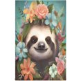 thumbnail image 1 of Coolnut Funny Sloth Kitchen Towels, 18 x 28 Inch Super Soft and Absorbent Dish Cloths for Washing Dishes, 1 PCS Reusable Multi-Purpose Microfiber Hand Towels for Kitchen, 1 of 6