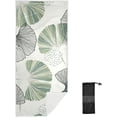 thumbnail image 1 of Coolnut Gingko Leaf Microfiber Beach Towels 71x31in,Dragonfly Pattern Sand Free Beach Towel,Quick Dry Beach Towel, Extra Large Beach Towels for Adults,Kids,Travel Towel,Camping Towel, 1 of 6