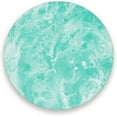 thumbnail image 1 of Coolnut Green Abstract Marble Round Cup Coaster with Ceramic Stone and Cork Base 1PCS, Absorbent Cup Mats, Cup Protection Mat for Home , Kitchen and Bar482 Home Decor Gifts, 1 of 6