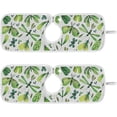 thumbnail image 1 of Coolnut Green Summer Beetles Dragonfly and Butterfly 2PCS Faucet Absorbent Mat Kitchen Faucet Sink Splash Guard Faucet Splash Catcher Water Absorbent Mat Faucet Mat for Kitchen Sink 30x15 Inch, 1 of 7