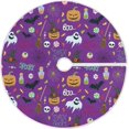 thumbnail image 1 of Coolnut Halloween Christmas Tree Skirt Halloween Tree Skirt, for Holiday Party Home Christmas Day Ornaments36", 1 of 6