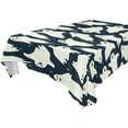 thumbnail image 1 of Coolnut Halloween Ghost Tablecloth, Waterproof Washable Polyester Square Table Cover, Durable Tablecloth for Kitchen Dining Table Party Decor, 60"X 90", 1 of 7