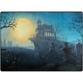 thumbnail image 1 of Coolnut Halloween Poster Area Rug Carpet 5x4 Light Weight Polyester for Living Room Bedroom, 1 of 6