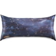thumbnail image 1 of Coolnut Halloween Pumpkin Castle Sta Satin Pillowcase for Hair and Skin Silk Pillowcase, King Size(20x40 inches) - Slip Cooling Satin Pillow Covers with Envelope Closure（492） Home Decor Gifts, 1 of 7