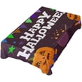 thumbnail image 1 of Coolnut Halloween Pumpkin Man Rectangle Tablecloth 54x54In,Dinner Table Cover for Outdoor & Indoor Patio, Picnic, BBQ, Holiday Party Halloween Decoration, 1 of 7