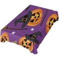 thumbnail image 1 of Coolnut Halloween Pumpkin Rectangle Tablecloth 60x120In,Dinner Table Cover for Outdoor & Indoor Patio, Picnic, BBQ, Holiday Party Halloween Decoration, 1 of 7