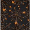 thumbnail image 1 of Coolnut Halloween Spider Web Cloth Napkins Set of 4,Reusable Washable Polyester Dinner Table Napkins for Kitchen,Dining,Restaurant,Party Decoration, 1 of 7