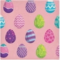 thumbnail image 1 of Coolnut Happy Easter Day Eggs Cloth Napkins Set of 6,Reusable Washable Polyester Dinner Table Napkins for Family,Kitchen,Dining,Party Decor, 1 of 7