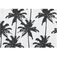 thumbnail image 1 of Coolnut Hawaiian Palm Tree Black Bathroom Rug Rectangular Bath Mat Non Slip Bath Rugs Absorbent Shaggy Bathmats for Sink Shower 16" x 24" Home Decor, 1 of 7
