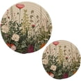 thumbnail image 1 of Coolnut Herbal Wildflower Trivets Pot Holders Set of 2 Potholders for Kitchens Pure Cotton Thread Weave Trivets,Hot Pads for Kitchens,Coasters,Placemats,Spoon Rest for Cooking Home Decor, 1 of 7