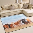 thumbnail image 1 of Coolnut Herd with Cows and Calves Lightweight Area Rugs Carpet Mats Floor Rug Home Decor for Kids Room Living Room, 63"x 48", 1 of 6