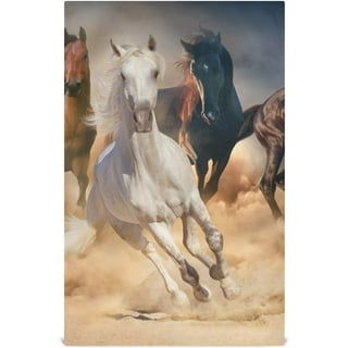 Just a Girl Who Loves Horses Kitchen Towels & Tea Towels, Dish Cloth Flour  Sack Hand