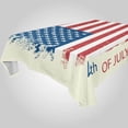 thumbnail image 1 of Coolnut Independence Day Rectangle Tablecloth Spill-Proof Polyester Table Cloth Table Cover for Kitchen Dining Picnic Holiday Party Decoration,60"x120", 1 of 7