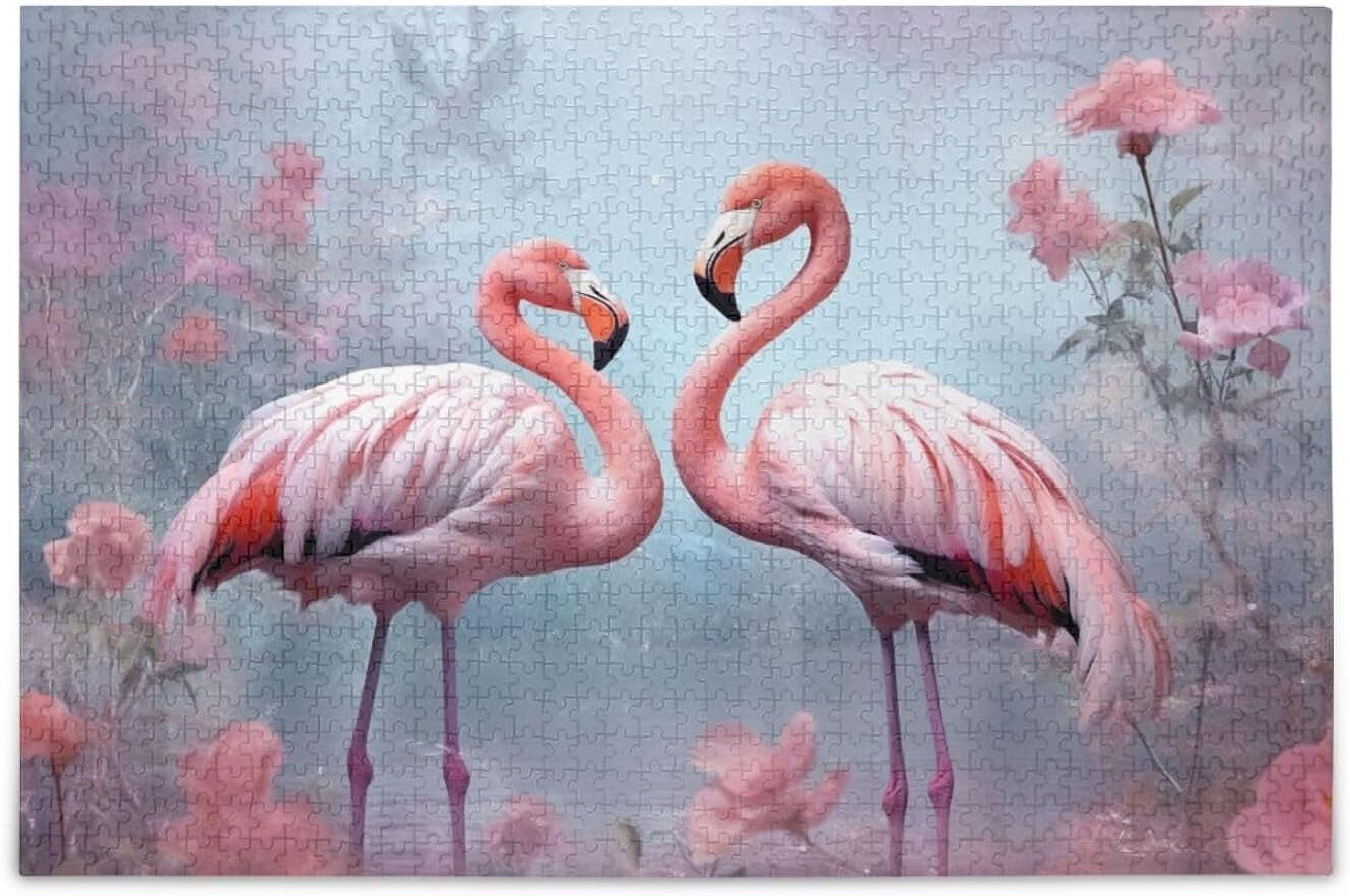 Coolnut Jigsaw Puzzles 500 Pieces For Adults, Flamingos Kid's Teens 