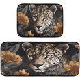 thumbnail image 1 of Coolnut Kitchen Rug Set of 2, Tigers Flowers Cushioned Anti-Fatigue Kitchen Mat Non Slip Washable Floor Mat Comfort Standing Mats for Office, Home, Laundry Room Home Decor Gifts, 1 of 7