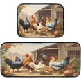 thumbnail image 1 of Coolnut Kitchen Rugs 2 Piece Waterproof Non Slip Kitchen Mat Farm House Kitchen Rug Set for Sink Office Kitchen Cafe, 19.7"x47.2"+19.7"x27.6" Home Decor Gifts, 1 of 7