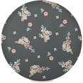 thumbnail image 1 of Coolnut Koala Round Placemats Waterproof Non-Slip Washable Place Mats Polyester Table Mats Set of 4 Heat Resistant for Home Kitchen Holiday Party Home Decor Gifts, 1 of 7