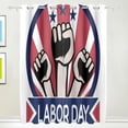 thumbnail image 1 of Coolnut Labor Day Blackout Curtain for Bedroom, 2 Panels Thermal Insulated Blackout Drapes Long Darkening Curtains with Grommets,55"x 72", 1 of 5