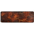 thumbnail image 1 of Coolnut Lava Textures Area Rug - 2' x 6' Washable Runner Rugs with Rubber Backing - Non Skid Floor Carpet for Indoor Living Room Hallway Kitchen Home Decor Gifts, 1 of 7