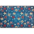 thumbnail image 1 of Coolnut Lightweight Carpet Mats, 31 x 20 inches Area Soft Rugs Floor Mat Doormat Decoration for Rooms Entrance Colorful Stars, 1 of 6