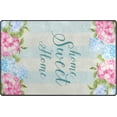thumbnail image 1 of Coolnut Lightweight Carpet Mats, 31 x 20 inches Area Soft Rugs Floor Mat Doormat Decoration for Rooms Entrance Flowers for Sweet Home, 1 of 6