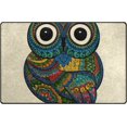 thumbnail image 1 of Coolnut Lightweight Non Slip Carpet Mats 60 x 39 inch (5'x 3'3"), Area Soft Rugs Floor Mat Rug Decoration for Kids Room Living Room Ornamental Color Owl, 1 of 6