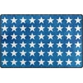 thumbnail image 1 of Coolnut Lightweight Non Slip Carpet Mats 60 x 39 inch (5'x 3'3"), Area Soft Rugs Floor Mat Rug Decoration for Kids Room Living Room Seamless Pattern with Stars, 1 of 6