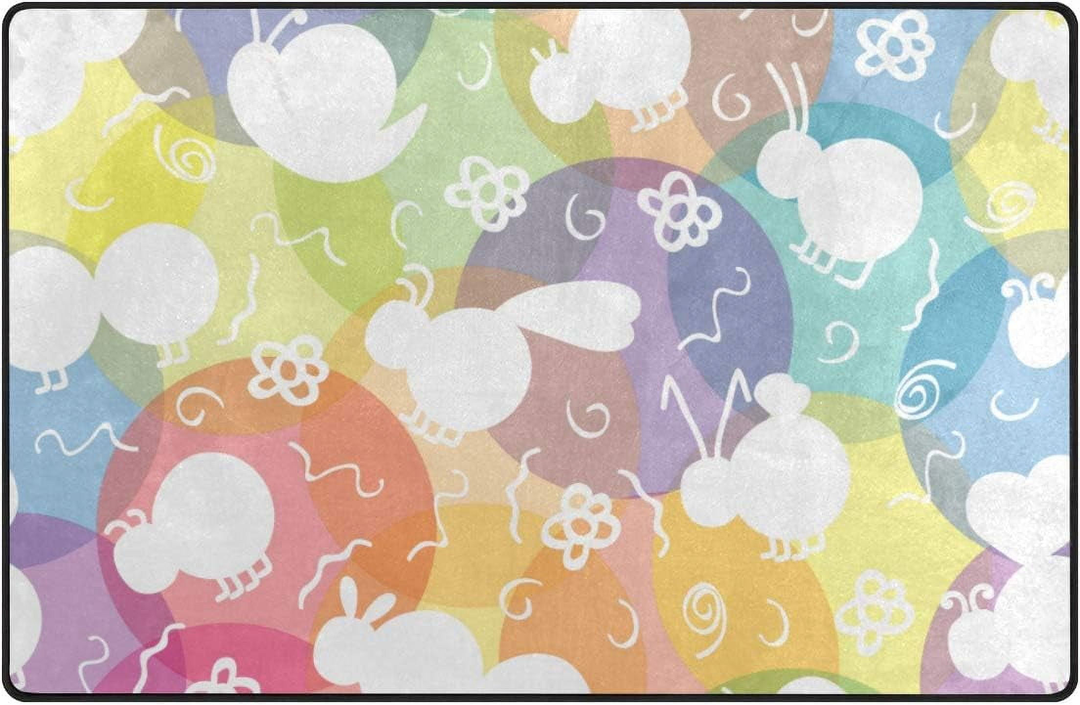 Coolnut Lightweight Soft Area Rugs 60 x 39 inch (5'x 3'3