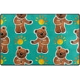 thumbnail image 1 of Coolnut Lightweight Soft Area Rugs 60 x 39 inch (5'x 3'3"), Cute Bears with Sun Floor Mat for Kids Playing Room Hardwood Floor Living Room Nursery Rugs, 1 of 6
