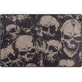 thumbnail image 1 of Coolnut Lightweight Soft Area Rugs 60 x 39 inch (5'x 3'3"), Retro Skulls Pattern Floor Mat for Kids Playing Room Hardwood Floor Living Room Nursery Rugs, 1 of 6