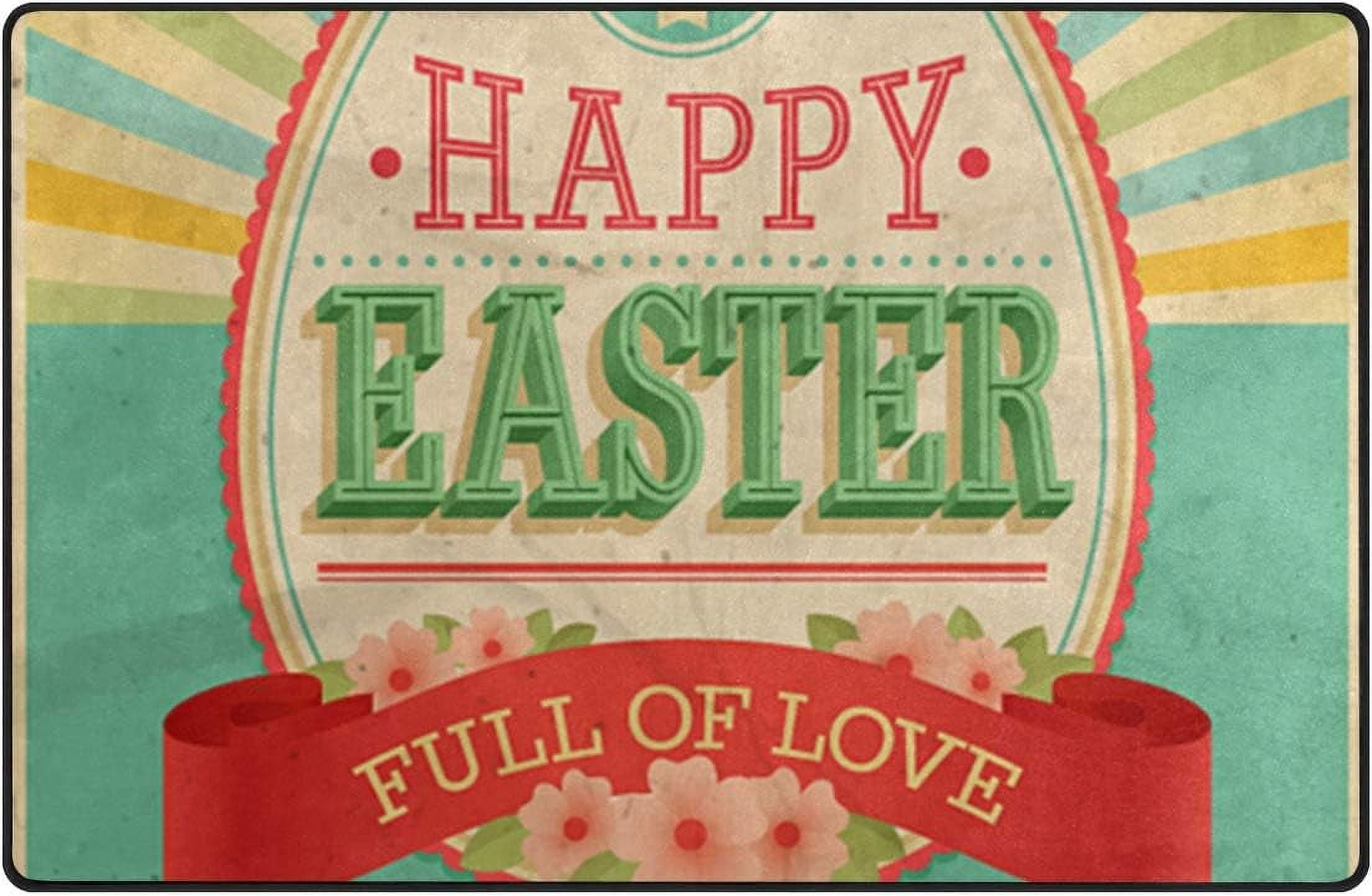 Coolnut Lightweight Soft Area Rugs 60 x 39 inch (5'x 3'3"), Vintage