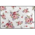 thumbnail image 1 of Coolnut Lightweight Soft Area Rugs 60x39 inch, Bunch of Roses Floor Mat for Kids Playing Room Hardwood Floor Living Room Nursery Rugs, 1 of 6