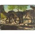 thumbnail image 1 of Coolnut Lightweight Soft Area Rugs, 80 x 58 inch（6'8" x 4'10"） Dinosaur Herd Floor Mat for Kids Playing Room Hardwood Floor Living Room Nursery Rugs, 1 of 6