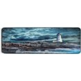 thumbnail image 1 of Coolnut Lilighthouse Non-Slip Runner Rug Area Rug Washable Rectangle Rug for Bedroom Living Room Bathroom Hallways 72x24 Inches#182 Home Decor, 1 of 7