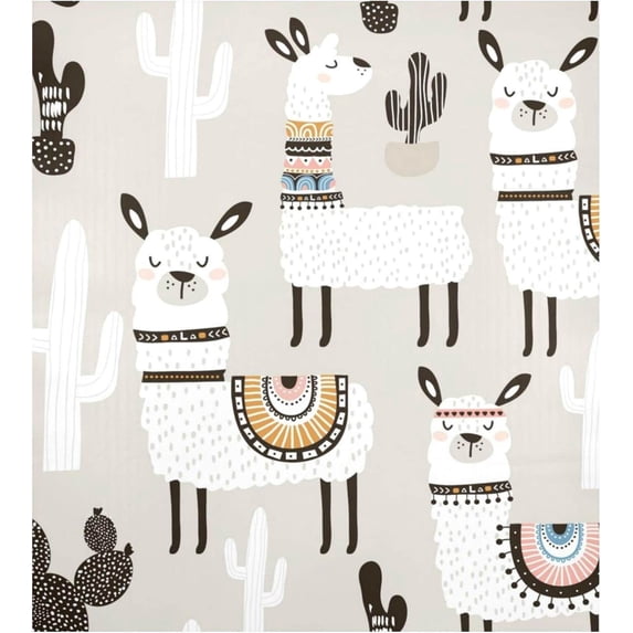 Coolnut Llama Dishwasher Magnet Cover, Magnetic Refrigerator Panel Decal Wash Machine Front Door Decorative Cover for Home Kitchen Farmhouse Decor, 23"x 26"