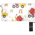 thumbnail image 1 of Coolnut Loader Cute Truck Beach Towel Fast Drying Camping Towels Sand Free Beach Blanket Soft Absorbent Travel Sport Towel for Gym Bath Shower Swimming 30" x 60" Washcloth Gift, 1 of 7
