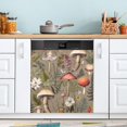 thumbnail image 1 of Coolnut Magnetic Dishwasher Stickers Plants & Mushrooms Kitchen Dishwasher Cover Sticker, Panel Decal Home Cabinet Appliances Stickers 20in W x 26in H Home Decor, 1 of 5