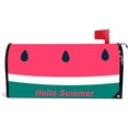thumbnail image 1 of Coolnut Magnetic Mailbox Cover, Bright Summer with Watermelon Post Mail Box Cover Mail Wraps Cover, Standard Size 20.7" L x 18" W, 1 of 5
