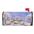 thumbnail image 1 of Coolnut Mailbox Cover Beautiful Snowy Landscape Post Mail Box Cover Magnetic Mail Wraps Cover Standard Size 20.7" L x 18" W, 1 of 5