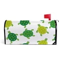 thumbnail image 1 of Coolnut Mailbox Cover Cute Turtle Design Post Mail Box Cover Magnetic Mail Wraps Cover Standard Size 20.7" L x 18" W, 1 of 5