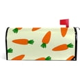 thumbnail image 1 of Coolnut Mailbox Cover Fresh Carrot Post Mail Box Cover Magnetic Mail Wraps Cover Standard Size 20.7" L x 18" W, 1 of 5
