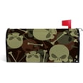 thumbnail image 1 of Coolnut Mailbox Cover Shadow of Skulls Post Mail Box Cover Magnetic Mail Wraps Cover Standard Size 20.7" L x 18" W, 1 of 5