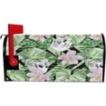 thumbnail image 1 of Coolnut Mailbox Covers Magnetic Oversize Exotic Leaves Flowers Skull Seasonal Mail Wraps for Home Outdoor Decor, 25.4"x20.78", 1 of 5