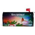 thumbnail image 1 of Coolnut Mailbox Covers, Magnetic Standard Size Christmas Castle and Gifts Seasonal Mail Wraps for Home Outdoor Decor, 20.7"x18.03", 1 of 5