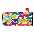 thumbnail image 1 of Coolnut Mailbox Covers, Magnetic Standard Size Colored Butterflies Seasonal Mail Wraps for Home Outdoor Decor, 20.7"x18.03", 1 of 5