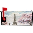 thumbnail image 1 of Coolnut Mailbox Covers, Magnetic Standard Size Oil Painting Street View Seasonal Mail Wraps for Home Outdoor Decor, 20.7"x18.03", 1 of 5